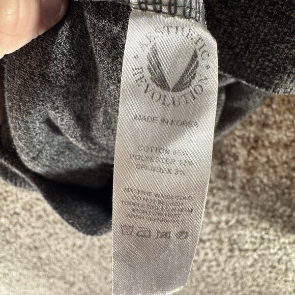 ASVR Hoodie Mens Large Heather Gray Pullover Sweatshirt Aesthetic Revolution - Picture 9 of 13